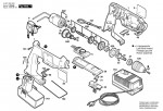 Bosch 0 601 933 303 Gbm 9,6 Vsp-3 Cordless Drill 9.6 V / Eu Spare Parts